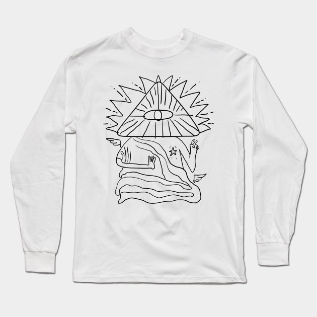 Heaven Long Sleeve T-Shirt by MagnumOpus